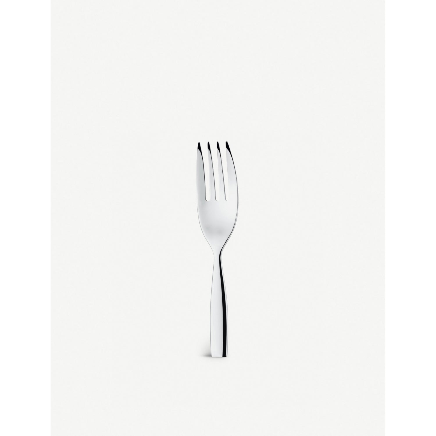 Alessi Dressed stainless steel serving fork 25cm - British product