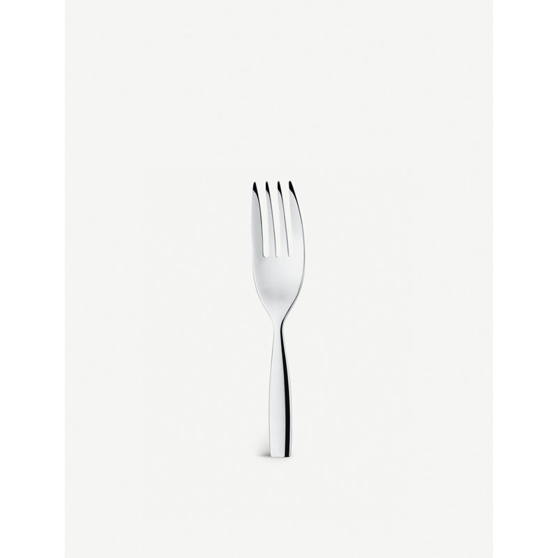 Alessi Dressed stainless steel serving fork 25cm - British product