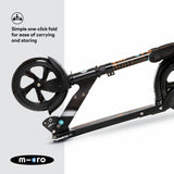 Micro Scooters Classic Foldable scooter black - British product