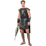 Smiffys male dark gladiator costume, imported from the UK