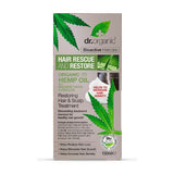 Dr Organic hemp oil hair and scalp treatment mousse, UK version