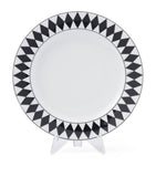 Prada chequerboard dinner plates 25cm, imported from the UK