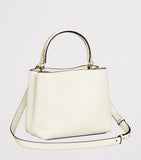 Cartier small leather top-handle bag with panther motif, UK version