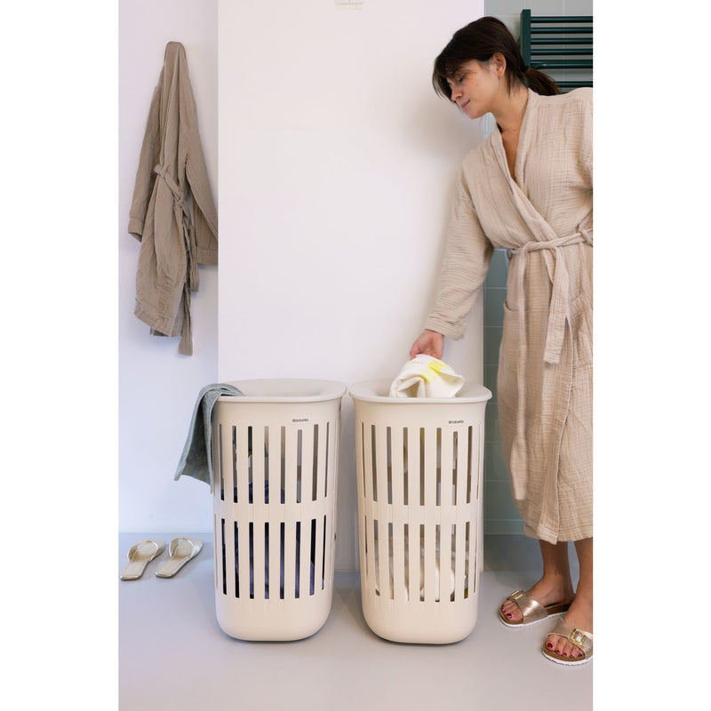 Brabantia laundry basket set of 2 beige 55L (British brand)