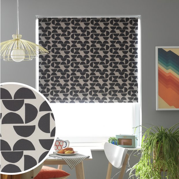 Habitat geometric blackout roller blind 90cm, UK version