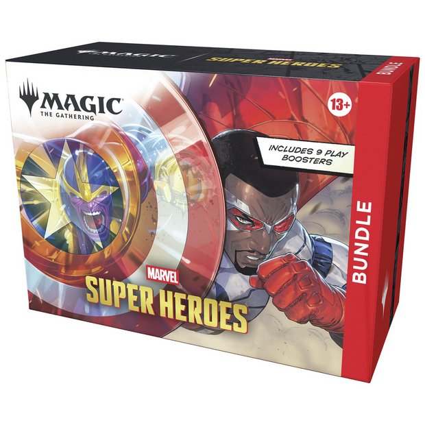 MTG Marvel Super Heroes bundle trading card game set, imported from the UK