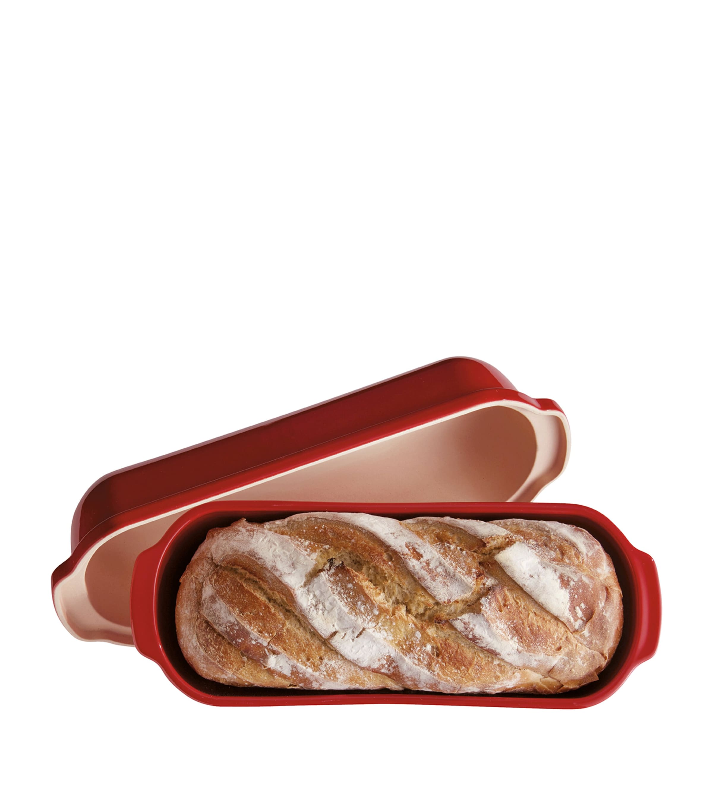Emile Henry ceramic bread loaf baker 39.5cm - British product