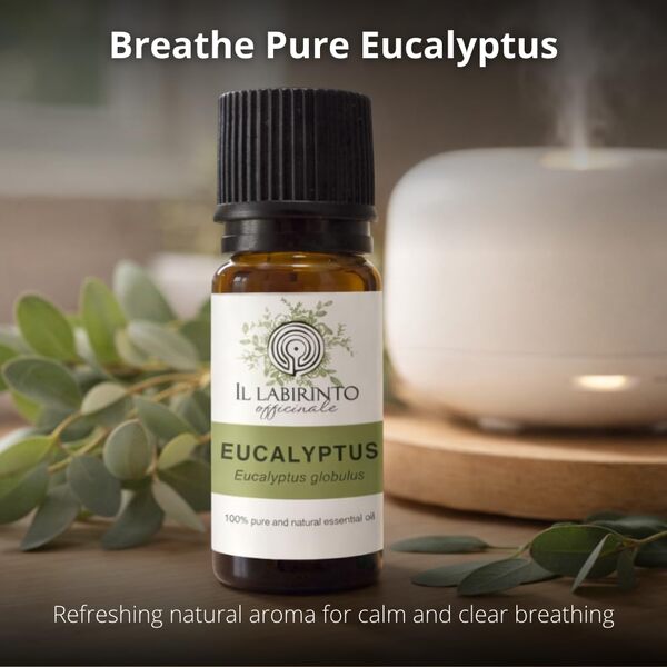Il Labirinto Officinale eucalyptus essential oil organic farm - British product