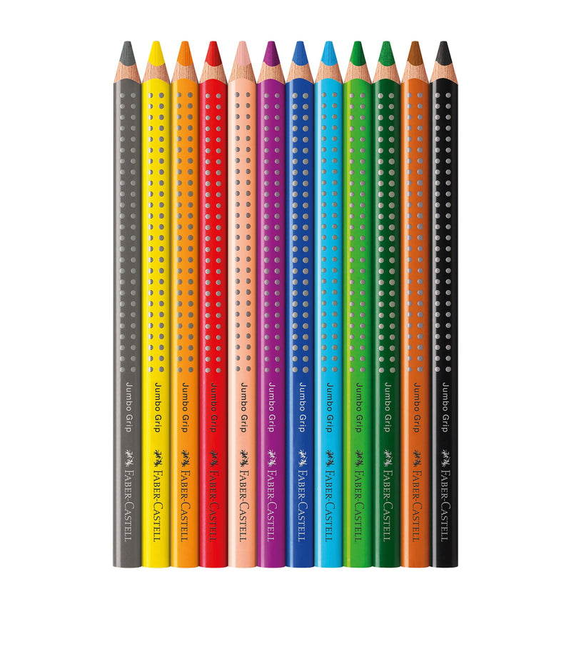 Faber-Castell Jumbo Grip colour pencil set - British product