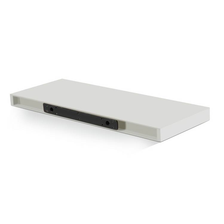 Argos Home floating shelf white gloss 60cm (British brand)