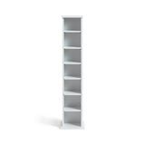 Argos Home media storage tower white wood effect - British product