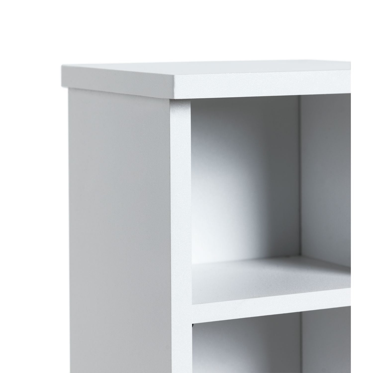 Argos Home media storage tower white wood effect - British product