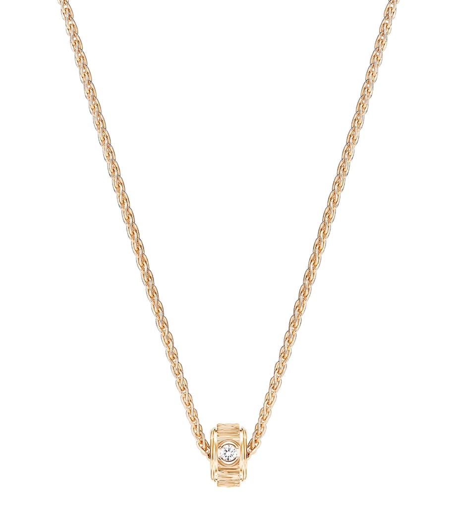 Piaget Possession rose gold diamond pendant necklace (British brand)