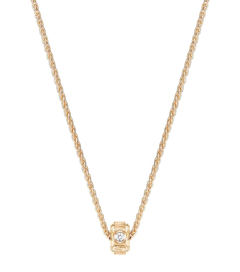 Piaget Possession rose gold diamond pendant necklace (British brand)