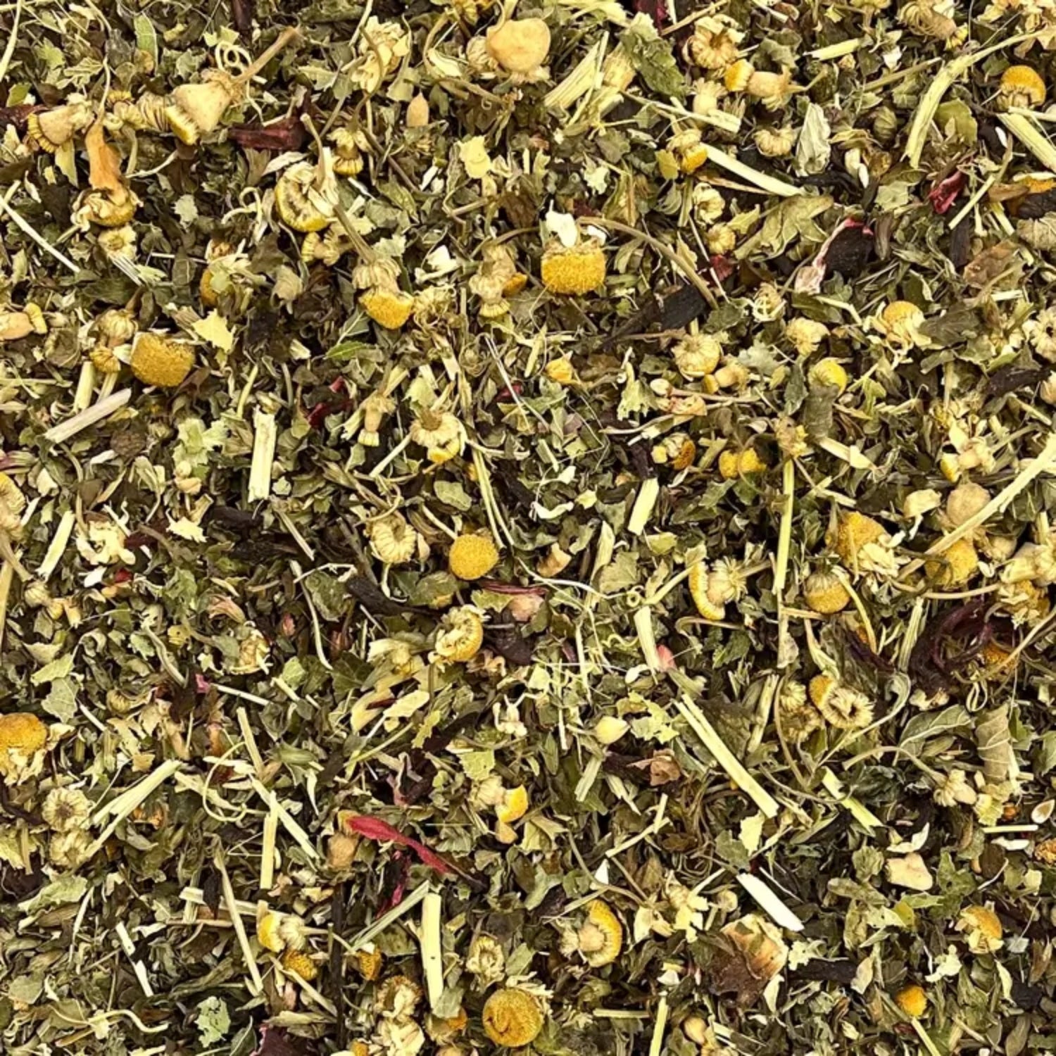 Holly Botanic Unwind Tisane lemon balm hibiscus 60 cup loose (British brand)