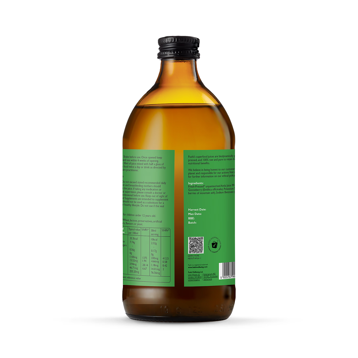Fushi Amla Juice 500 ml - British product