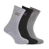 Regatta Mens Cotton Rich Casual Socks (Pack Of 3) GOODS Superdrug   