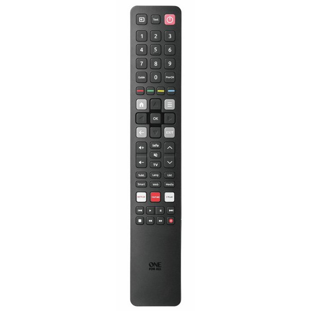 One For All TCL TV replacement remote control (British brand)