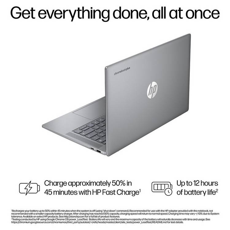 HP Chromebook Plus 14-inch, UK version