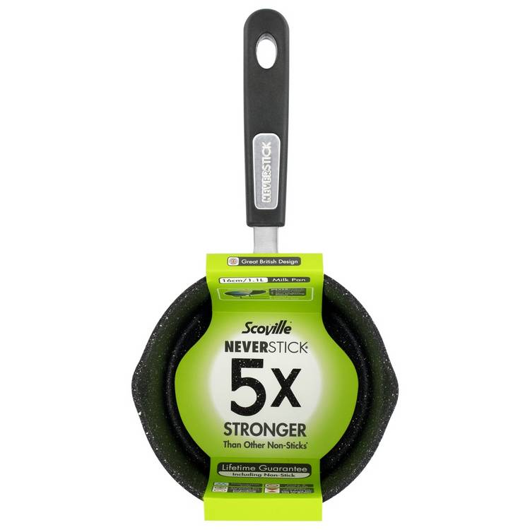 Scoville Neverstick non-stick 16cm milk pan (British brand)