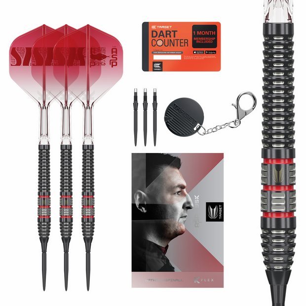 Target Nathan Aspinall 24g tungsten darts, imported from the UK