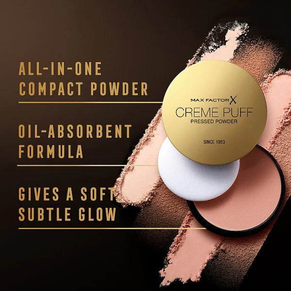 Max Factor Crème Puff powder Translucent, imported from the UK