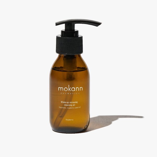 Mokann Raspberry cleansing makeup removal oil 90ml - British product