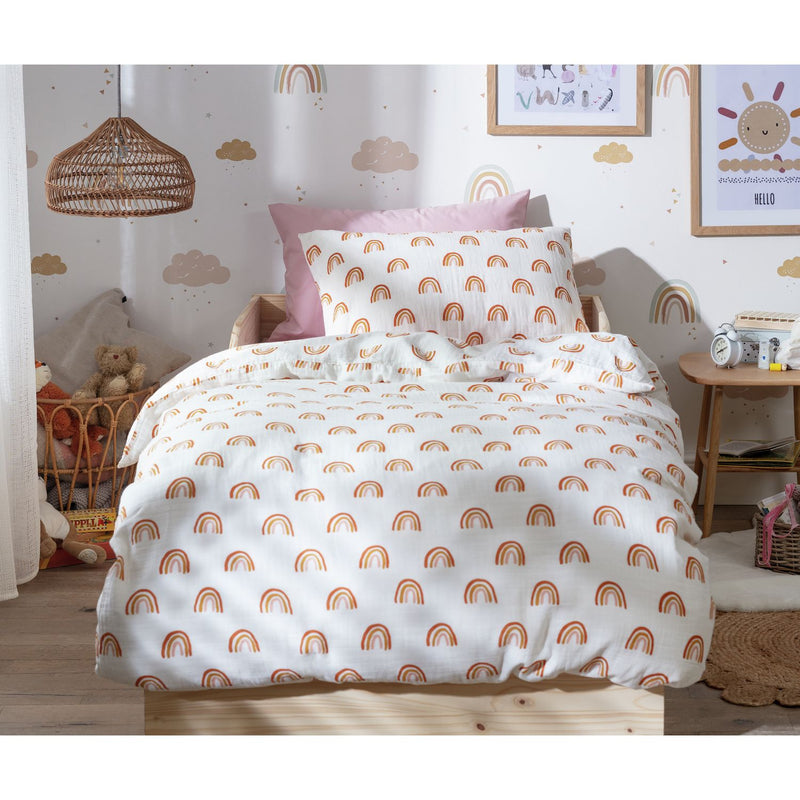 Habitat Kids Rainbow Cotton Bedding Set - Single
