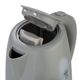 Cookworks plastic illuminated kettle 1.7 litre grey, UK version