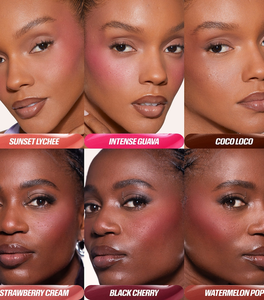 Huda Beauty Swatch Blush Filter Liquid Blush, UK version