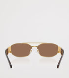 Versace metal rectangle sunglasses VE2287 - British product