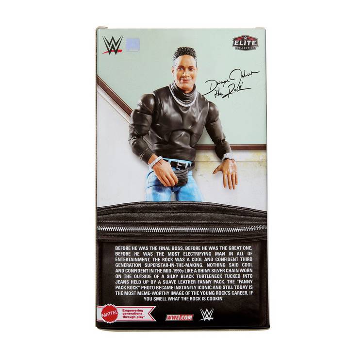 WWE The Rock action figure 6-inch (British brand)