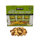 Kirkland Signature Unsalted Mixed Nut Snack Packs, 21 x 45g GOODS Costco UK