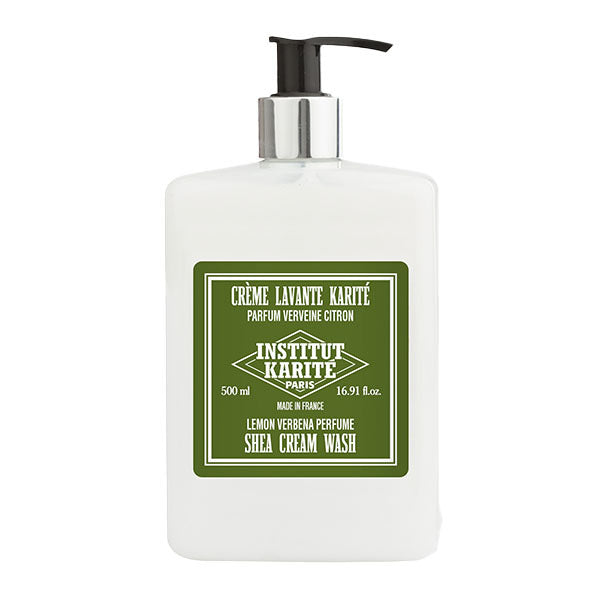 Institut Karite Lemon Verbena Shea Cream Wash 500ml