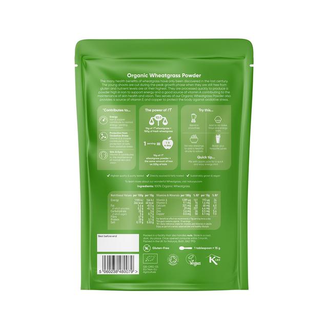 Naturya Organic Wheatgrass Powder   200g GOODS M&S   