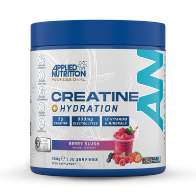 Holland & Barrett Applied Nutrition Creatine+ Hydration Powder Berry Sports Supplement 300g- Buy online at McGrocer