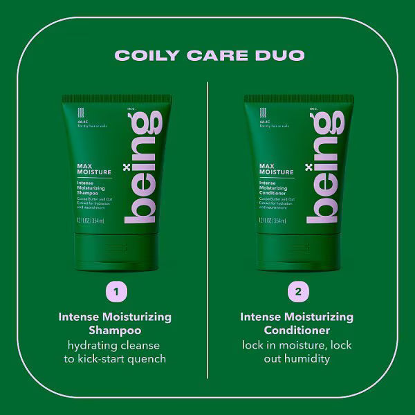 Being Max Moisture shampoo 354ml - British product