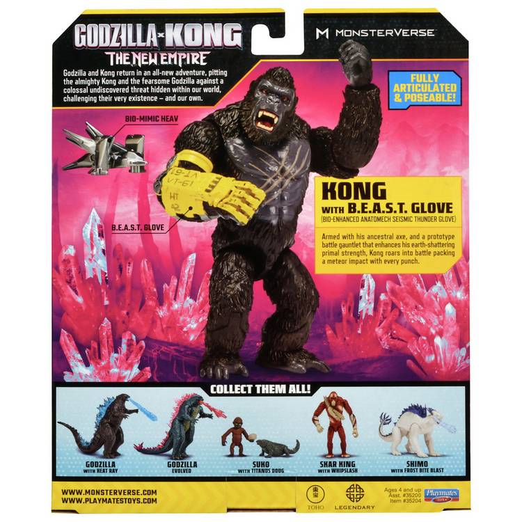 Kong with Beast Arm action figure 6 inch - British product