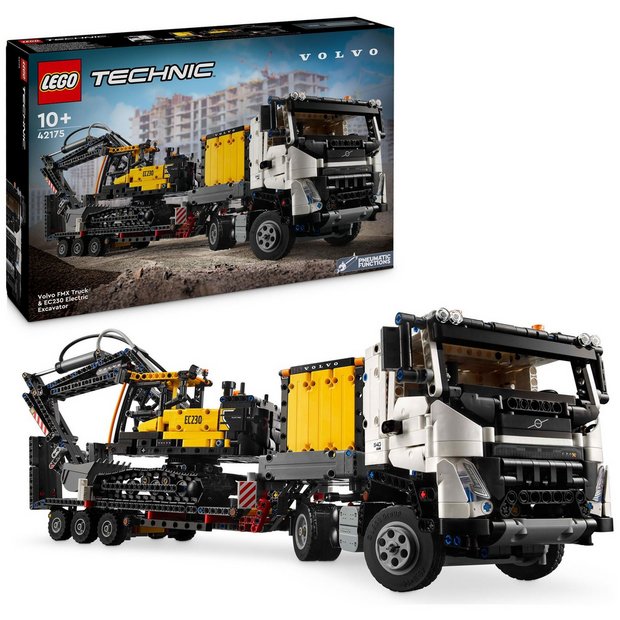 LEGO Technic Volvo truck excavator building set 42175 - British product