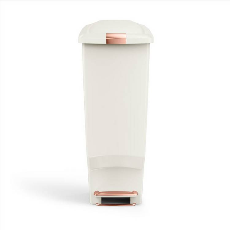 Simplehuman cream pedal bin 40 litre (British brand)