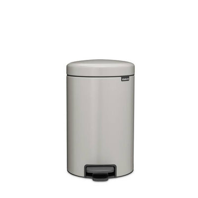 Argos Brabantia NewIcon 12 Litre Pedal Bin - Soft Grey- Buy online at McGrocer