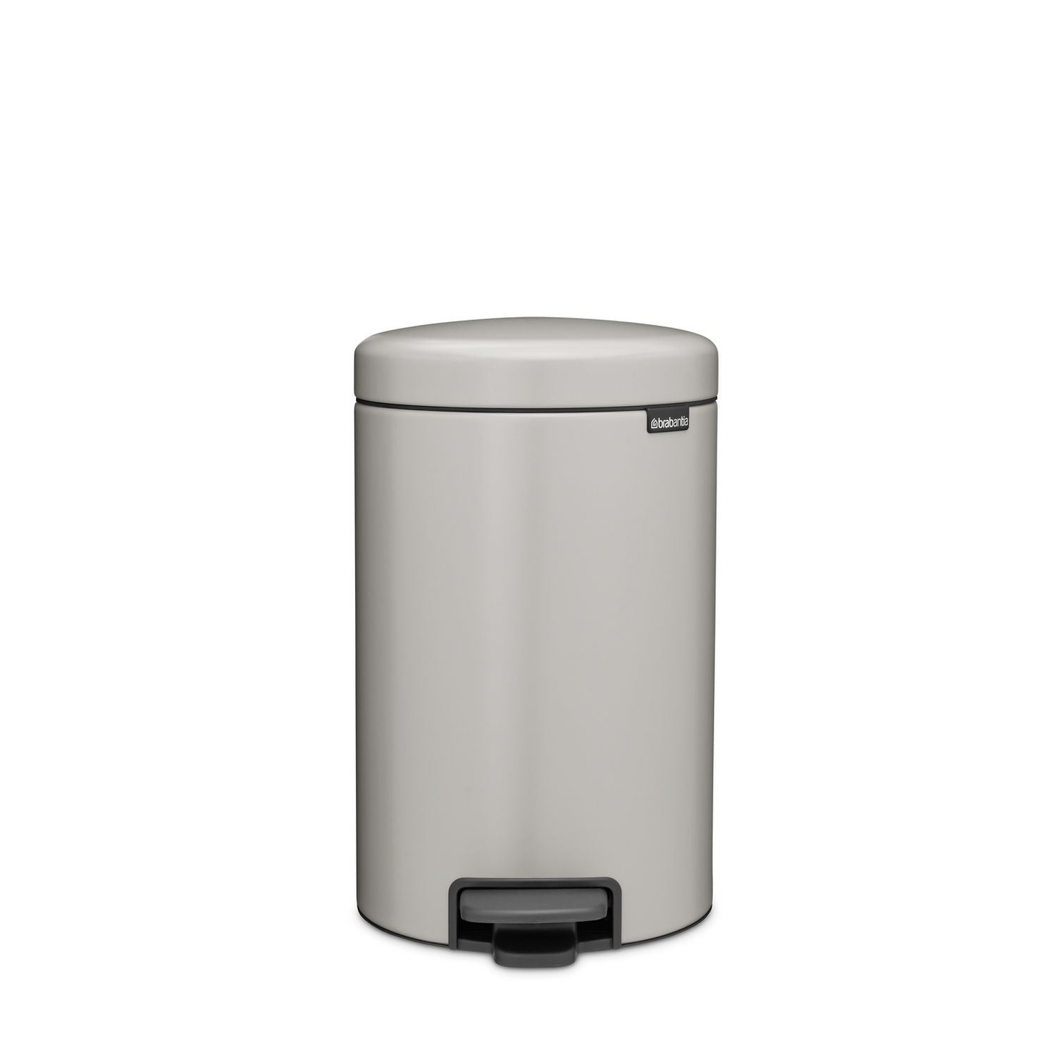 Brabantia NewIcon 12L pedal bin soft grey (British brand)