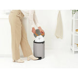 Brabantia NewIcon 12L pedal bin soft grey (British brand)