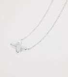 Chaumet white gold diamond mother-of-pearl pendant necklace (British brand)