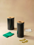 Brabantia vaskekurv Matt Svart Korklokk 35L, UK-versjon