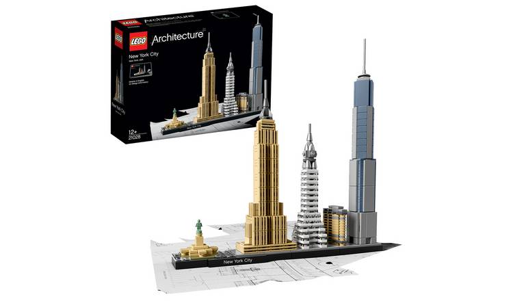 LEGO Architecture New York City Skyline Building Set 21028 GOODS Argos