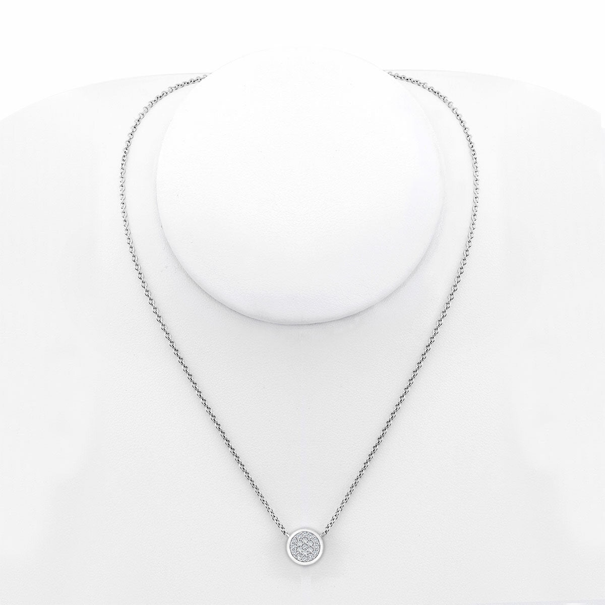 Costco diamond pendant round brilliant cut 0.25ctw, imported from the UK