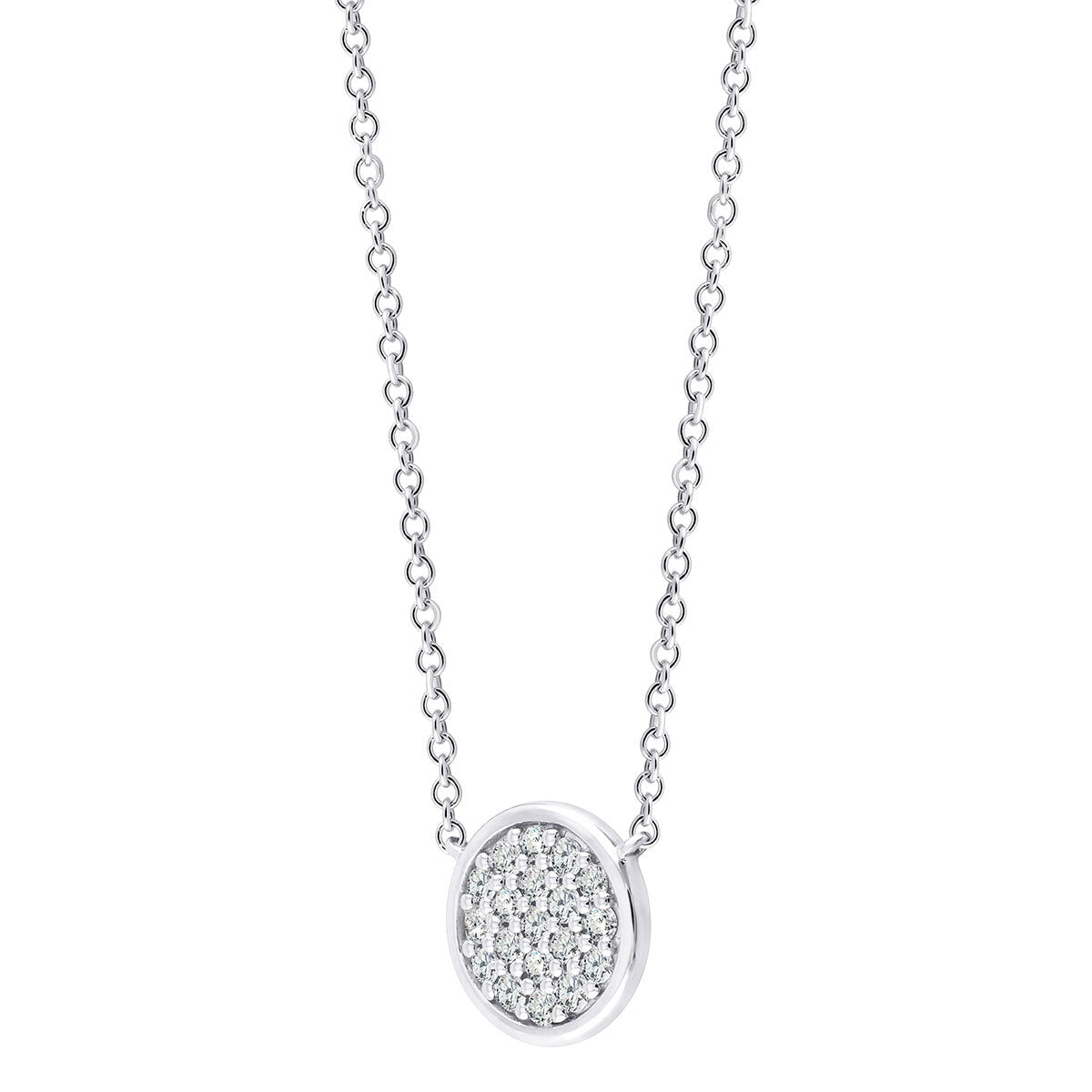 Costco diamond pendant round brilliant cut 0.25ctw, imported from the UK