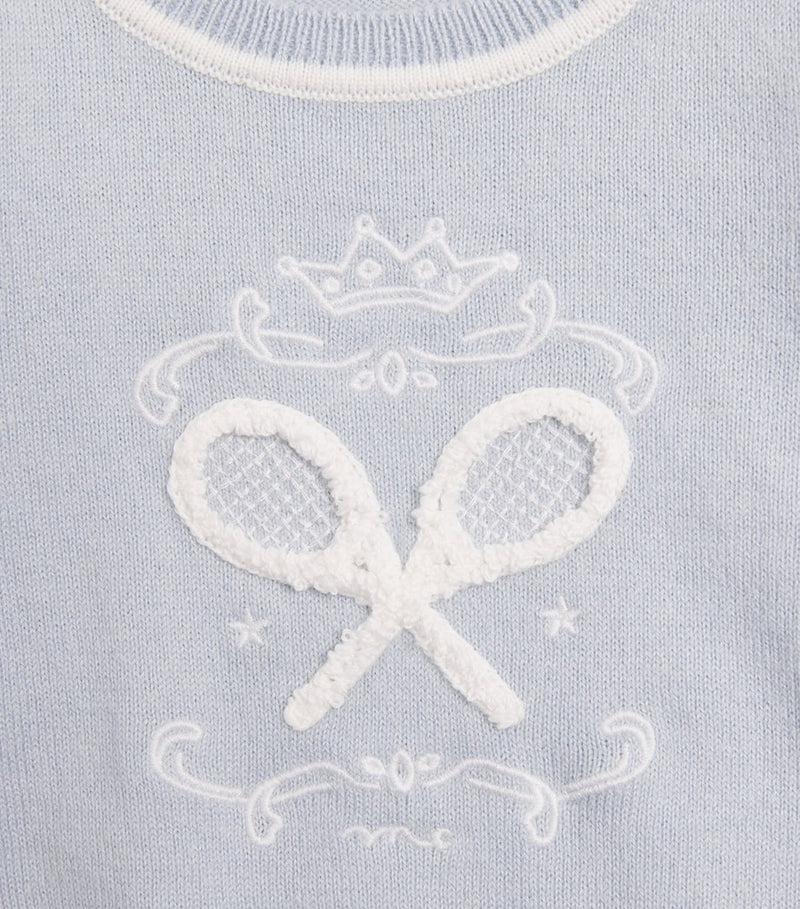 Marie-Chantal Camille Tennis Sweater infant 3-24 months, imported from the UK