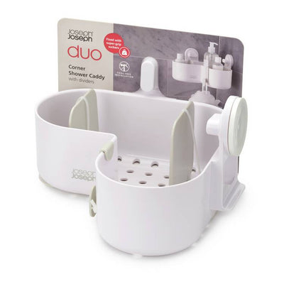 Argos Joseph Joseph Duo Corner Shower Caddy - White- Buy online at McGrocer